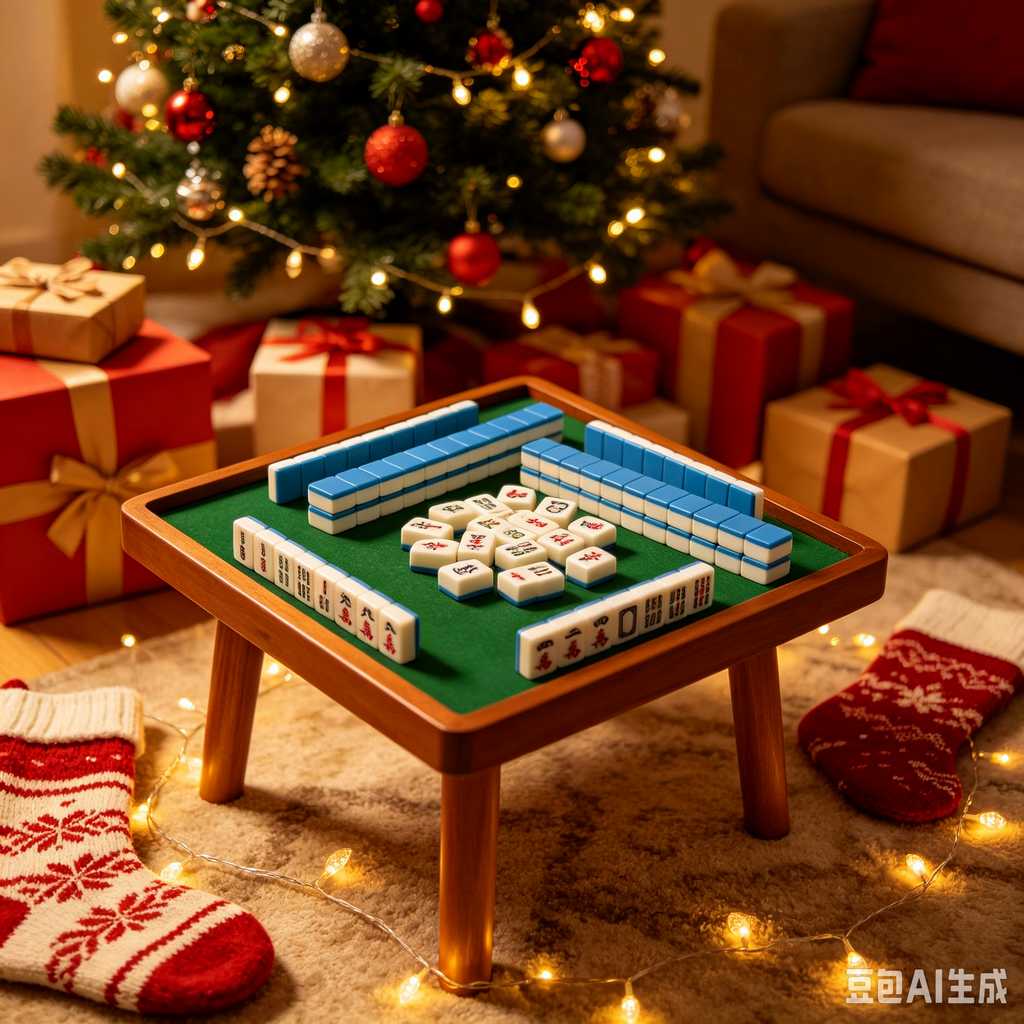 colorful mini mahjong tiles