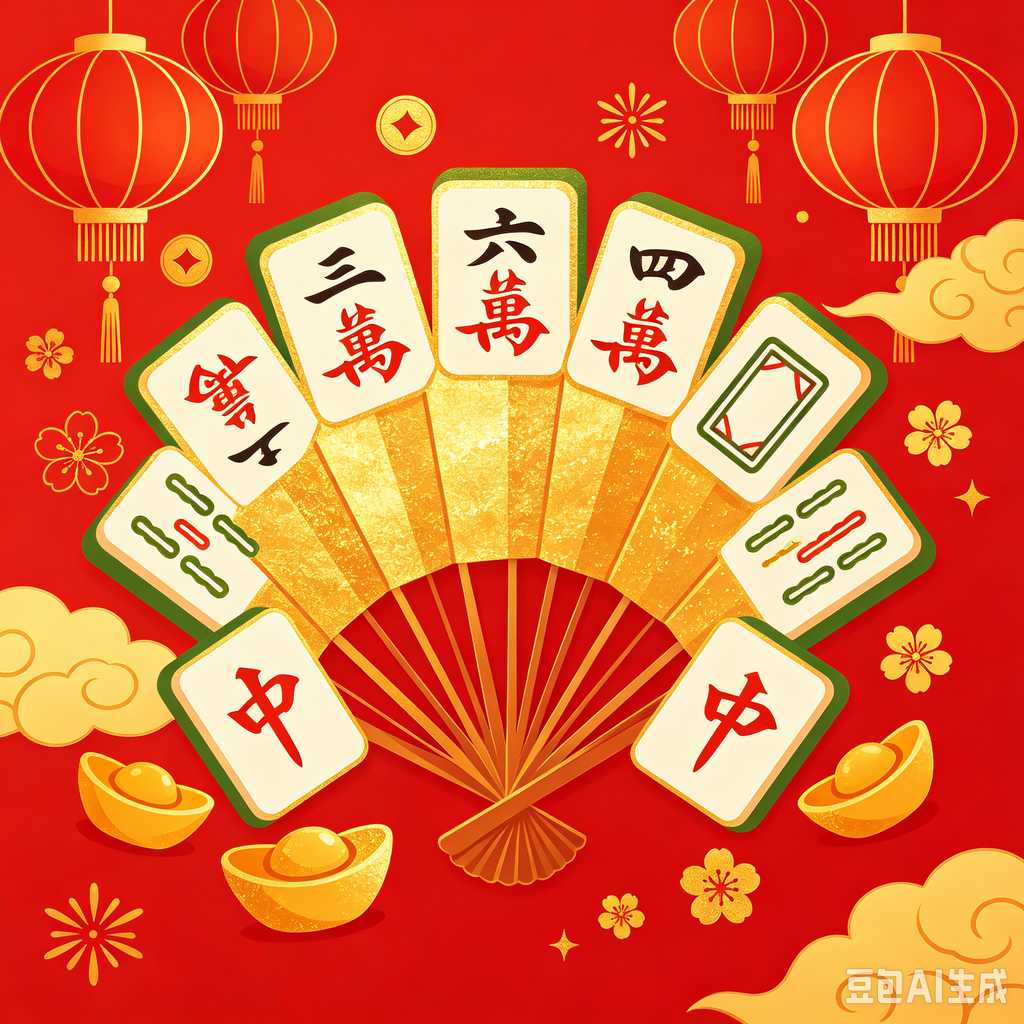wood mahjong tiles