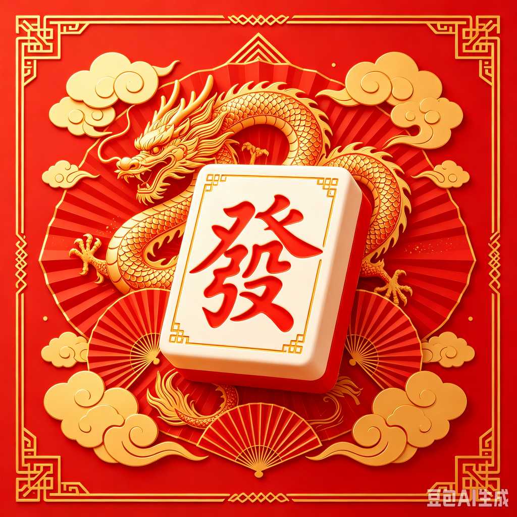 vintage gift mahjong set