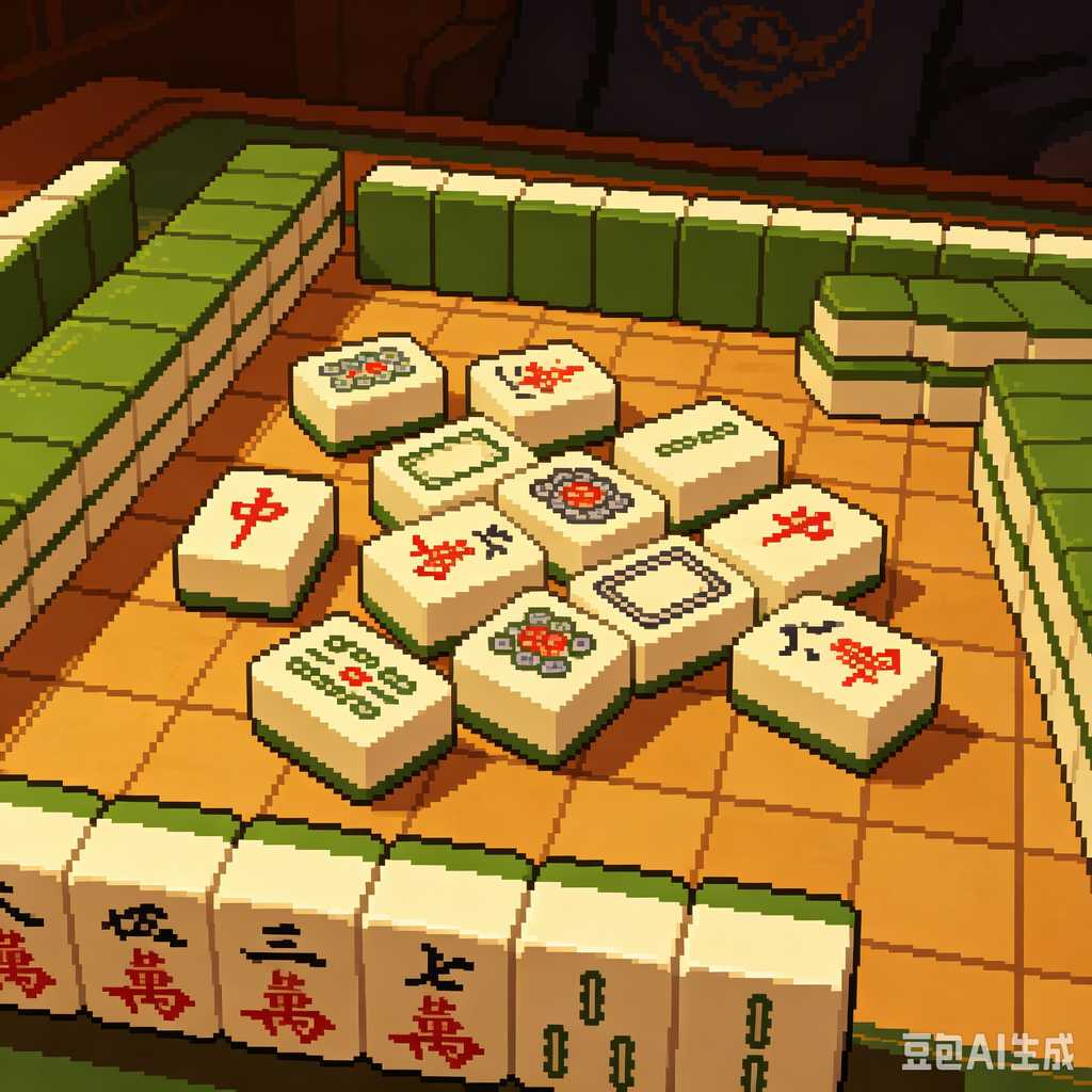 modern mahjong set