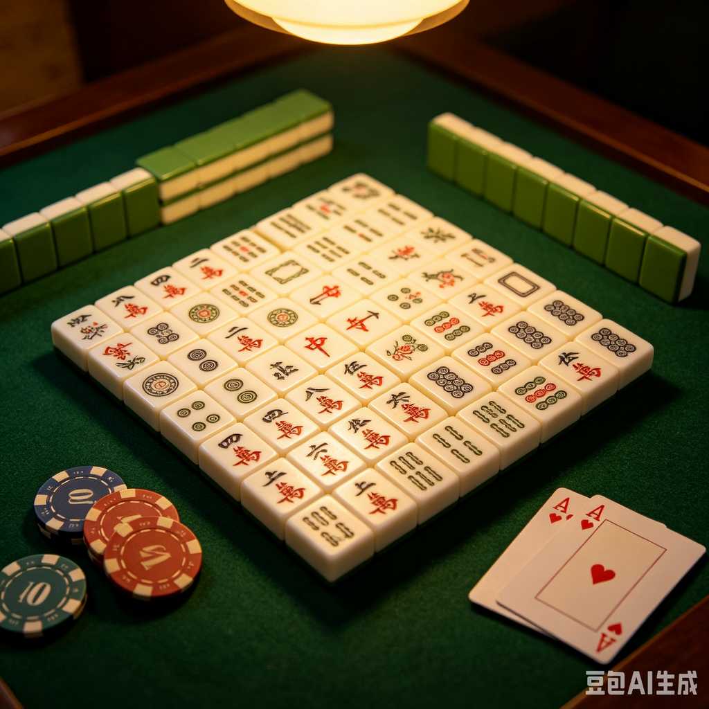 custom art mahjong set