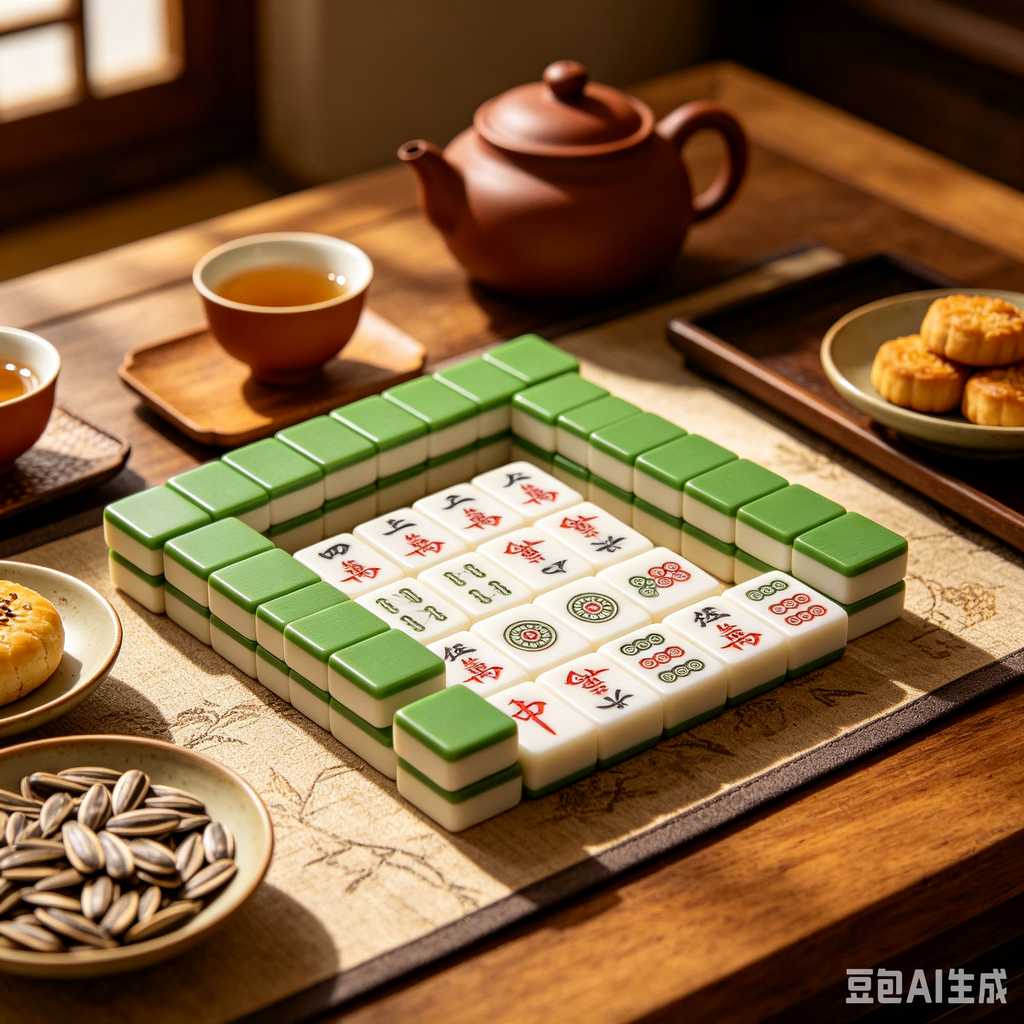 mini pocket mahjong travel set
