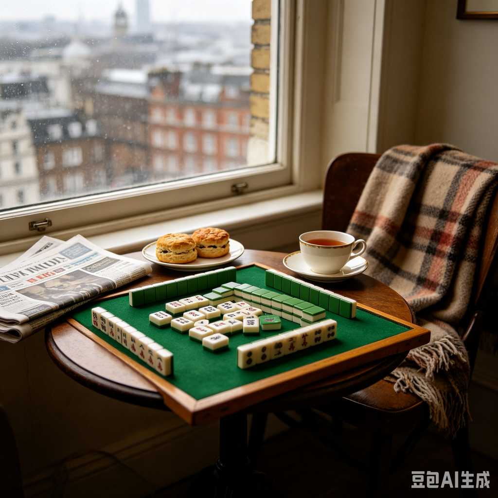 personalized souvenir mahjong set